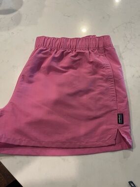 Patagonia Women's Barely Baggies - Pink Sz L like new !